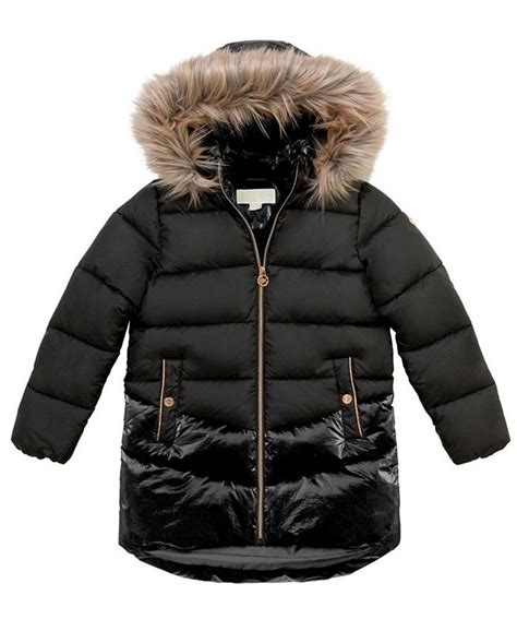 michael kors kids black jacket|Michael Kors baby girl clothes.